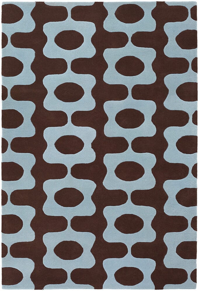 Chandra Inhabit Inh21601 Dark Brown Rugs.