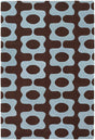 Chandra Inhabit Inh21601 Dark Brown Rugs.
