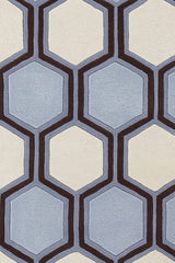 Chandra Inhabit Inh21611 Light Blue Rugs.