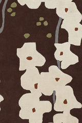 Chandra Inhabit Inh21612 Dark Brown Rugs.