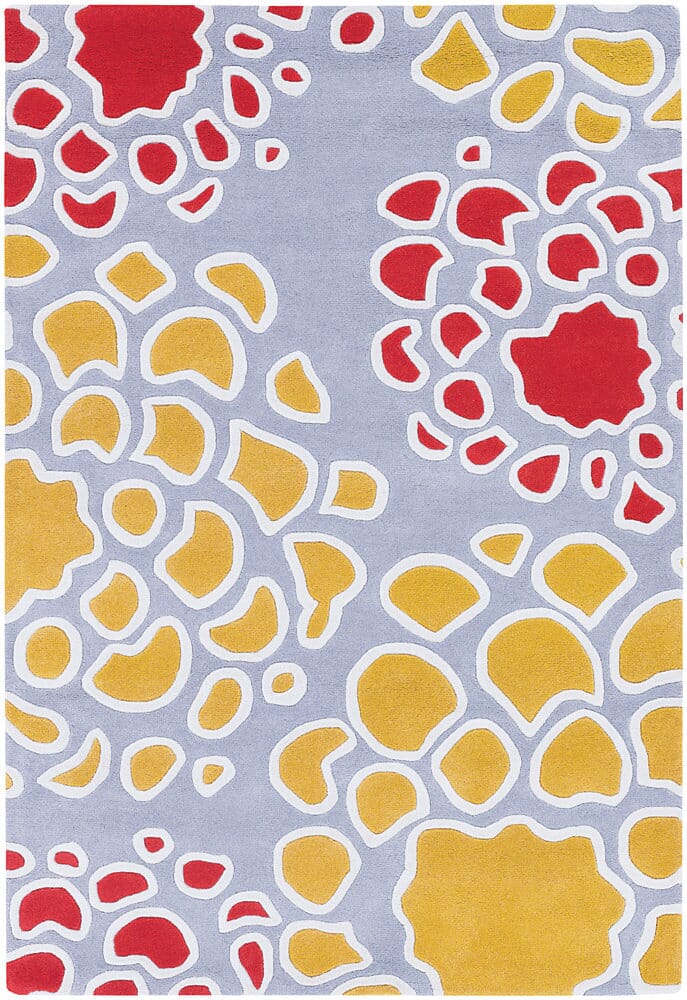 Chandra Inhabit Inh21628 Grey Rugs.