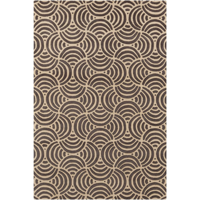 Chandra Int Int-30068 Grey / Tan Rugs.