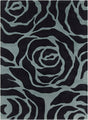 Chandra Int Int-30070 Black / Blue Rugs.