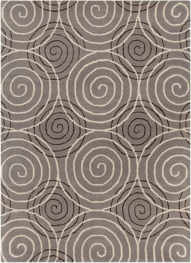 Chandra Int Int-30083 Grey / Brown / Cream Rugs.