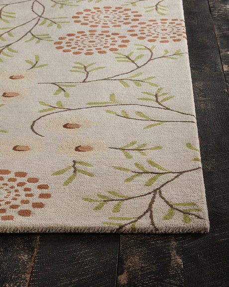 Chandra Int Int-30084 Orange / Brown / Green / Cream Rugs.