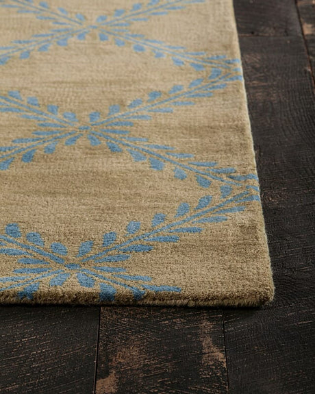 Chandra Int Int-30090 Blue / Tan Rugs.