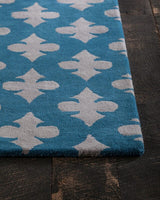 Chandra Int Int-30092 Blue / Grey Rugs.