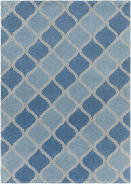 Chandra Int Int-30096 Aqua / Blue / Grey Rugs.