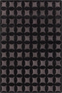 Chandra Isadora ISA-56701 Black / Gray rug, flat view