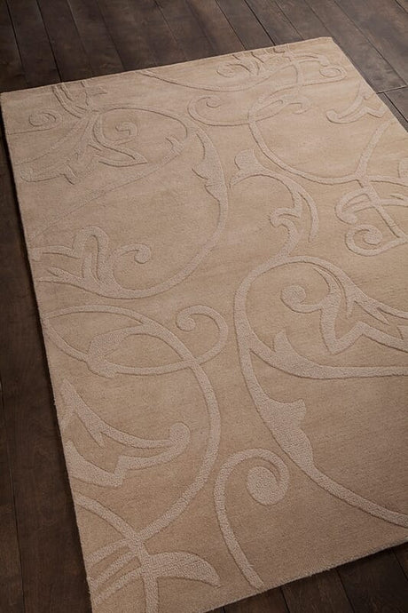 Chandra Jaipury jai18905 Tan & Ivory Rugs.
