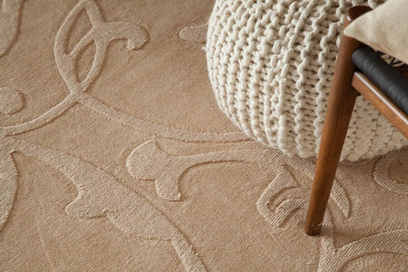 Chandra Jaipury jai18905 Tan & Ivory Rugs.