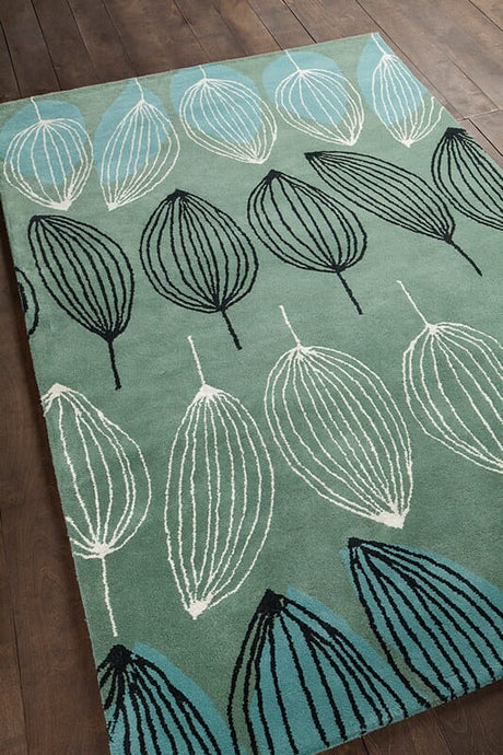 Chandra Jessica Swift Jes-28903 Green Rugs.