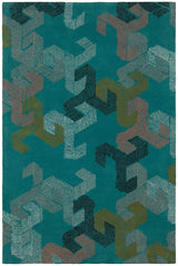 Chandra Jessica Swift Jes-28906 Blue Rugs.