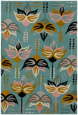 Chandra Jessica Swift Jes-28911 Blue Rugs.