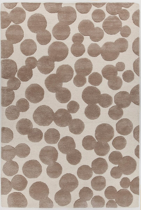 Chandra Joya Joy-46102 White / Brown Rugs.