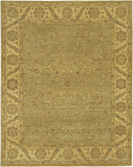 Chandra Kamala Kam1501 Green / Tan / Gold / Brown Rugs.