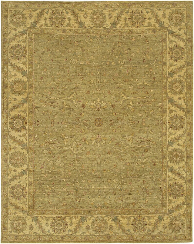 Chandra Kamala Kam1501 Green / Tan / Gold / Brown Rugs.