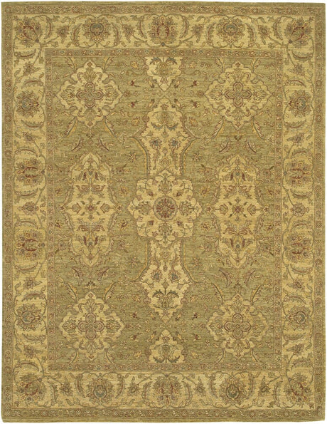 Chandra Kamala Kam1503 Gold / Tan / Green / Burgundy Rugs.