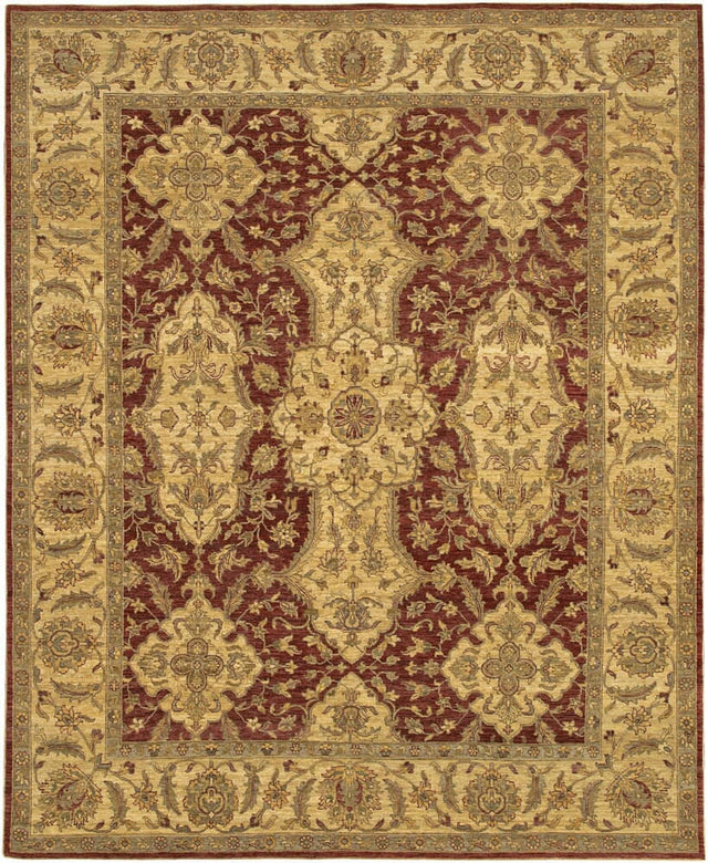 Chandra Kamala Kam1508 Burgundy / Sage Green / Tan / Gold Rugs - Chandra - kam1508 - 23