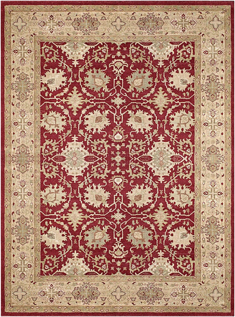 Chandra Kamala Kam1542 Burgundy / Ivory / Gold / Green / Tans Rugs - Chandra - kam1542 - 23