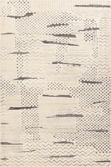 Chandra Keeley KEE-57001 Ivory rug, flat view