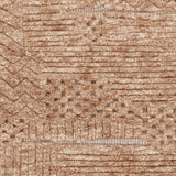 Chandra Keeley KEE-57002 Rust rug, close-up detail