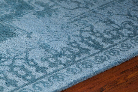 Chandra Kelsey Kel42500 Blue / Grey Rugs.