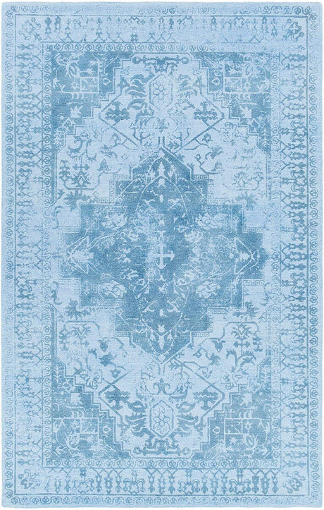 Chandra Kelsey Kel42500 Blue / Grey Rugs.