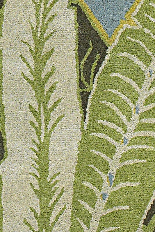 Chandra Kronos kro-6301 Green Rugs.