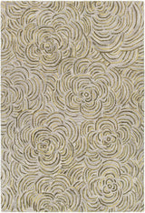 Chandra Leia Lei42202 Green / Grey Rugs.