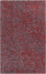 Chandra Leia Lei42203 Red / Grey Rugs.