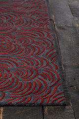 Chandra Leia Lei42203 Red / Grey Rugs.