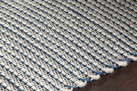 Chandra Lena Len44603 Blue / White / Grey / Black Rugs.