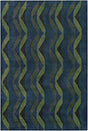 Chandra Lepley Lep2902 Blue / Green / Black Rugs.