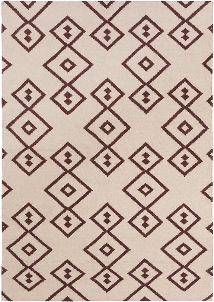 Chandra Lima Lim-25710 Brown / Cream Rugs.