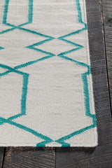 Chandra Lima Lim-25713 Blue Rugs.