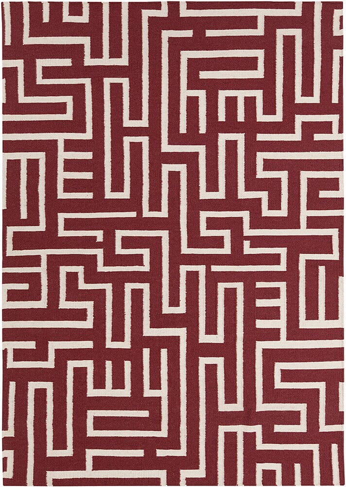 Chandra Lima Lim-25726 Burgundy Rugs.