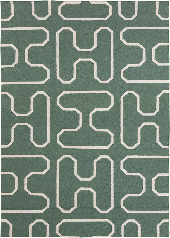 Chandra Lima Lim-25732 Cream / Green Rugs.