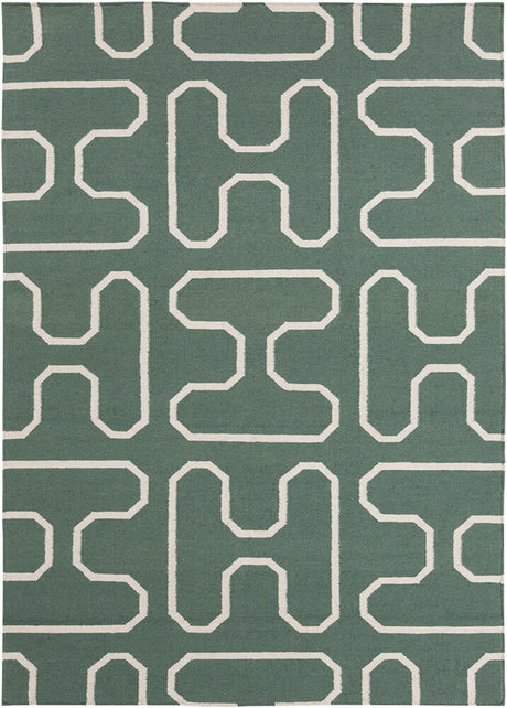 Chandra Lima Lim-25732 Cream / Green Rugs.