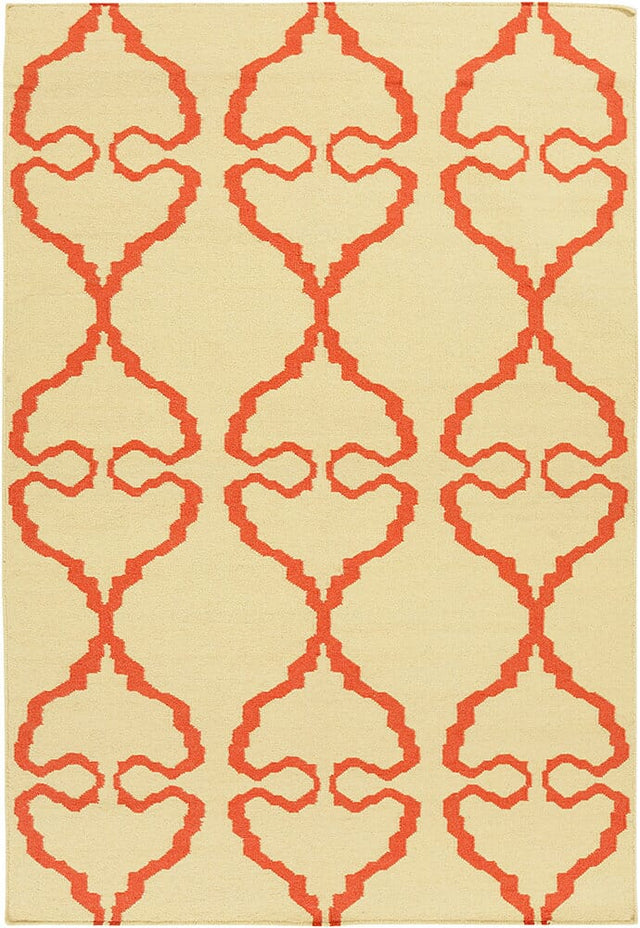 Chandra Lima Lim-25736 Orange Rugs.