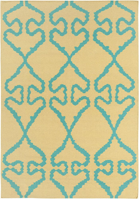 Chandra Lima Lim-25738 Blue Rugs.