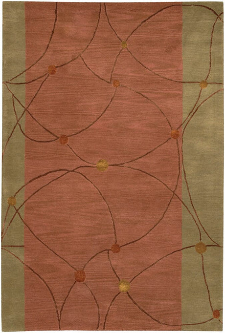 Chandra Lost Link los-1812 Brown Rugs.