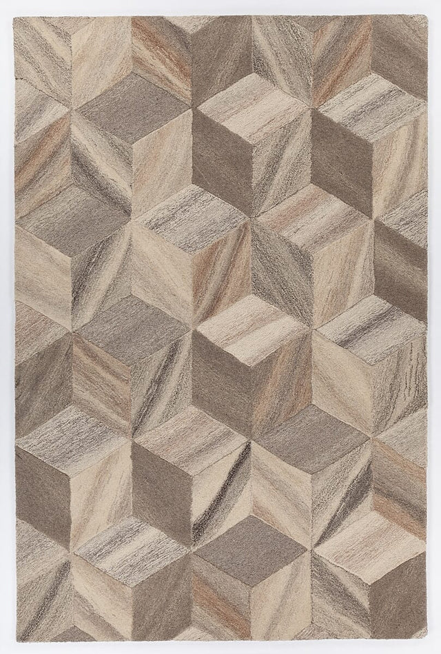 Chandra Lyril Lyr-50200 Grey / Brown / Natural Rugs.