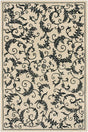 Chandra Metro Met-582 Ivory / Black Rugs.