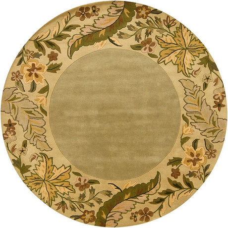 Chandra Metro Met513 Green / Gold / Tan / Beige / Brown Rugs.