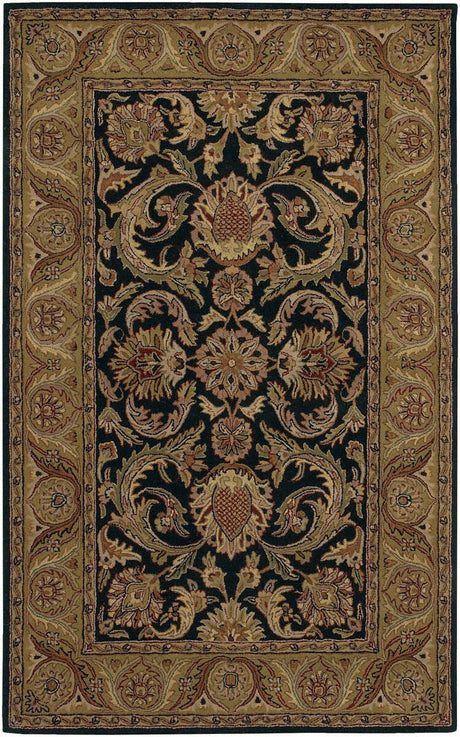 Chandra Metro Met562 Black / Green / Gold / Tan / Brown / Burgundy Rugs.