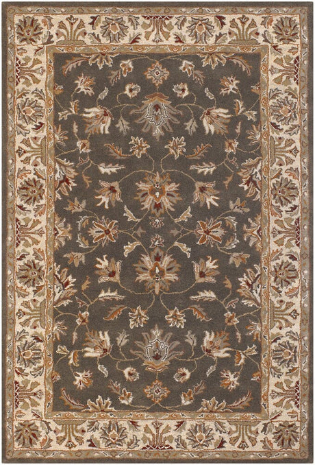 Chandra Metro Met571 Brown / Green / Rust / Burgundy / Tan Rugs.