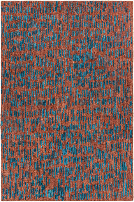 Chandra Misty Mis42300 Brown / Blue Rugs.
