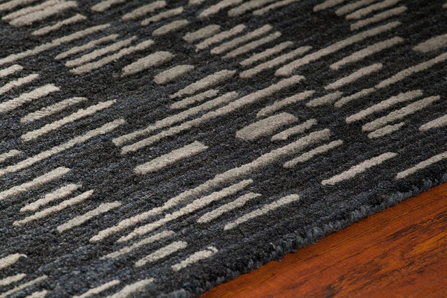 Chandra Misty Mis42301 Black / Grey Rugs.