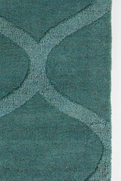 Chandra Mystica Mys29801 Teal Rugs.